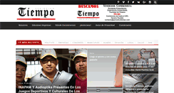 Desktop Screenshot of periodicotiempo.com